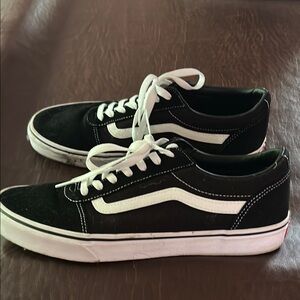 Vans Black and White Old Skool Sneakers